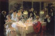 Jules-Alexandre Grun, The end of the supper